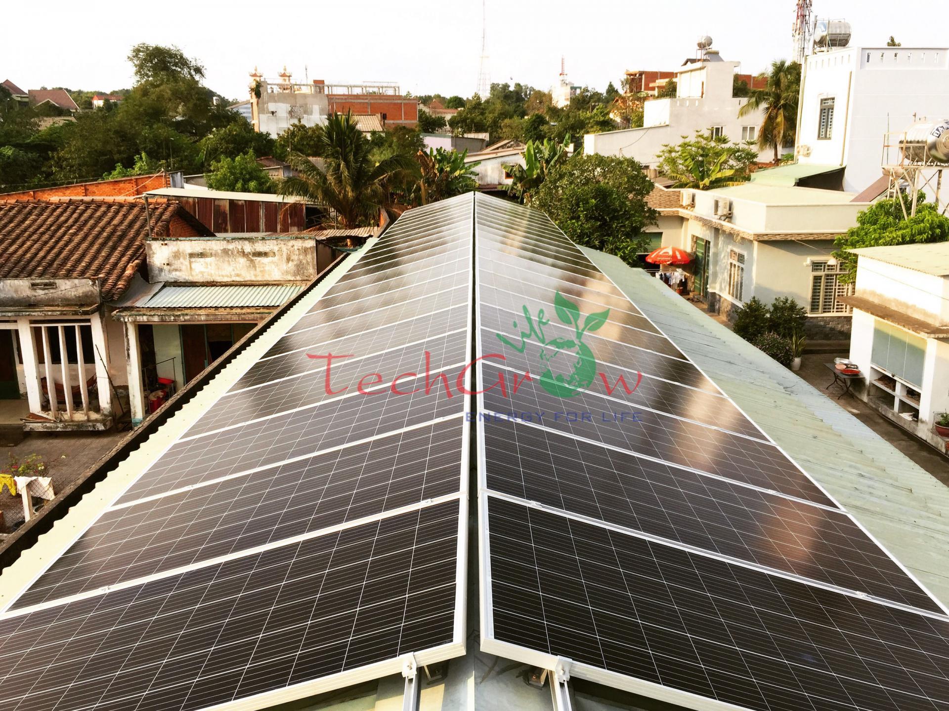 Dự án hòa lưới 16 kWp quán ăn Hàng Dừa, Thủ Dầu Một, Bình Dương