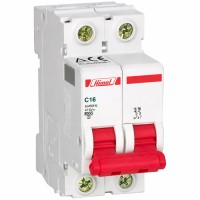 Cầu dao tự động HIMEL MCB 2P 16A HDB3wN2C16