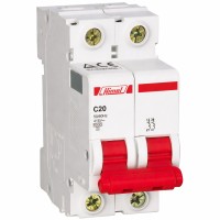 Cầu dao tự động HIMEL MCB 2P 20A HDB3wN2C20