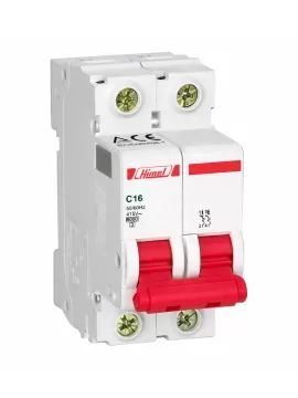 Cầu dao tự động HIMEL MCB 2P 16A HDB3wN2C16