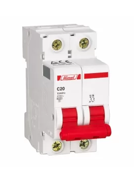 Cầu dao tự động HIMEL MCB 2P 20A HDB3wN2C20