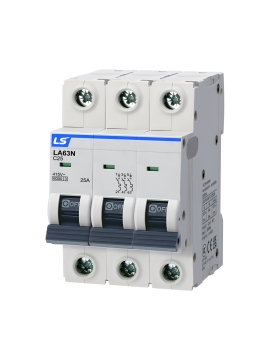 Cầu dao tự động LS MCB 3P 25A LA63N3PC25