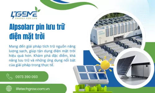 Alpsolarr pin lưu trữ điện mặt trời