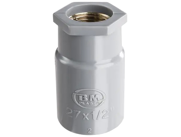 Nối ren trong thau PVC Bình Minh-1