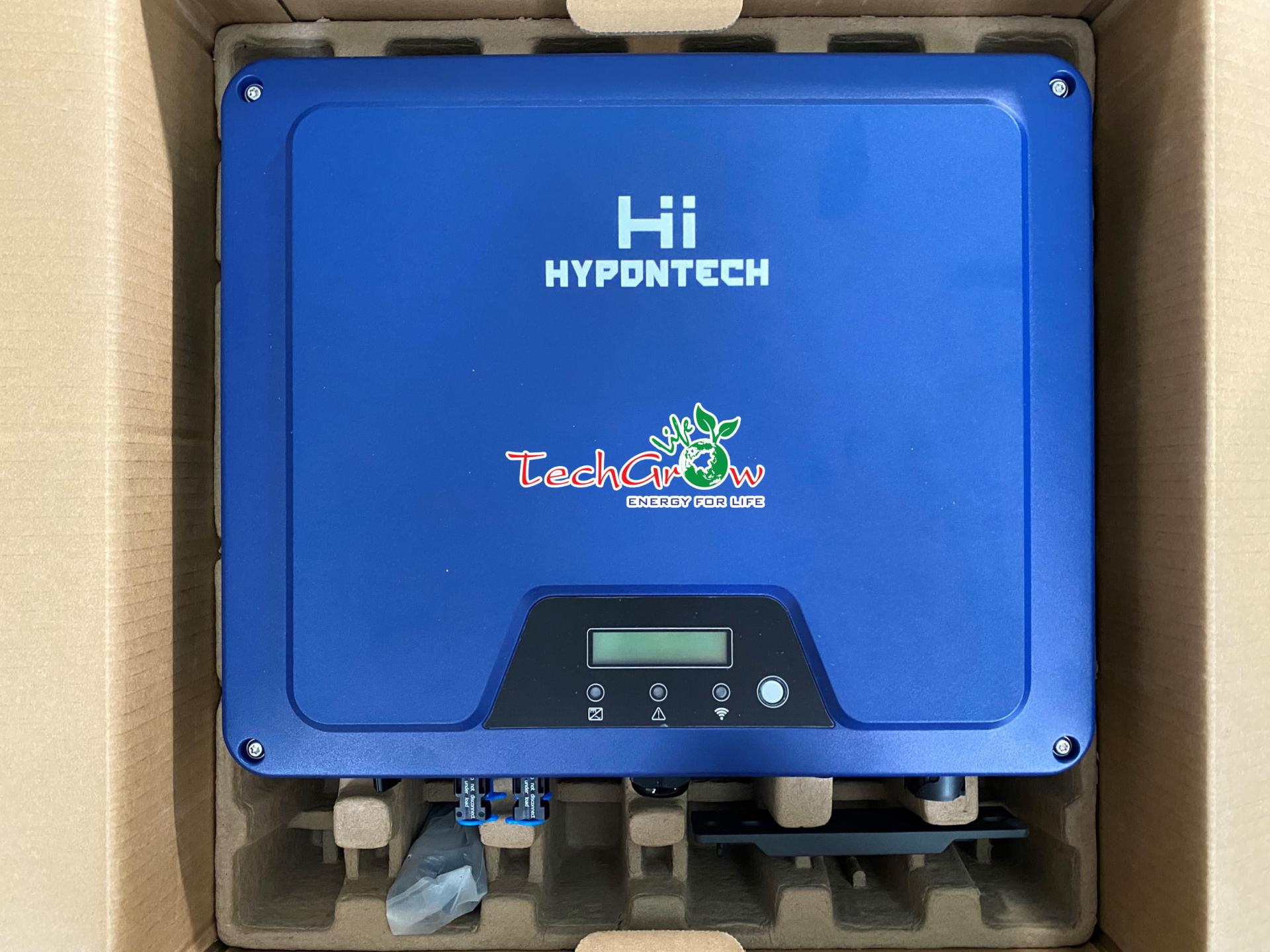 Ứng dụng thực tế của Biến tần hòa lưới 3 pha HYPONTECH 10 kW HPT-10000 tại life techgrow
