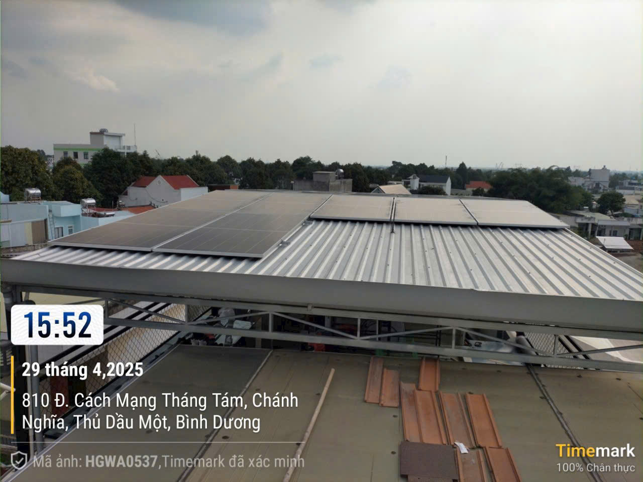 Điện Mặt Trời Cho Nhà Xưởng tại life techgrow