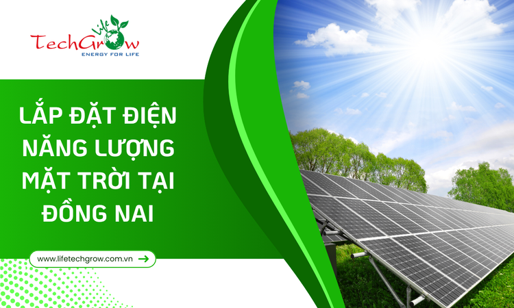 Lắp Đặt Điện Năng Lượng Mặt Trời Tại Đồng Nai tại life techgrow