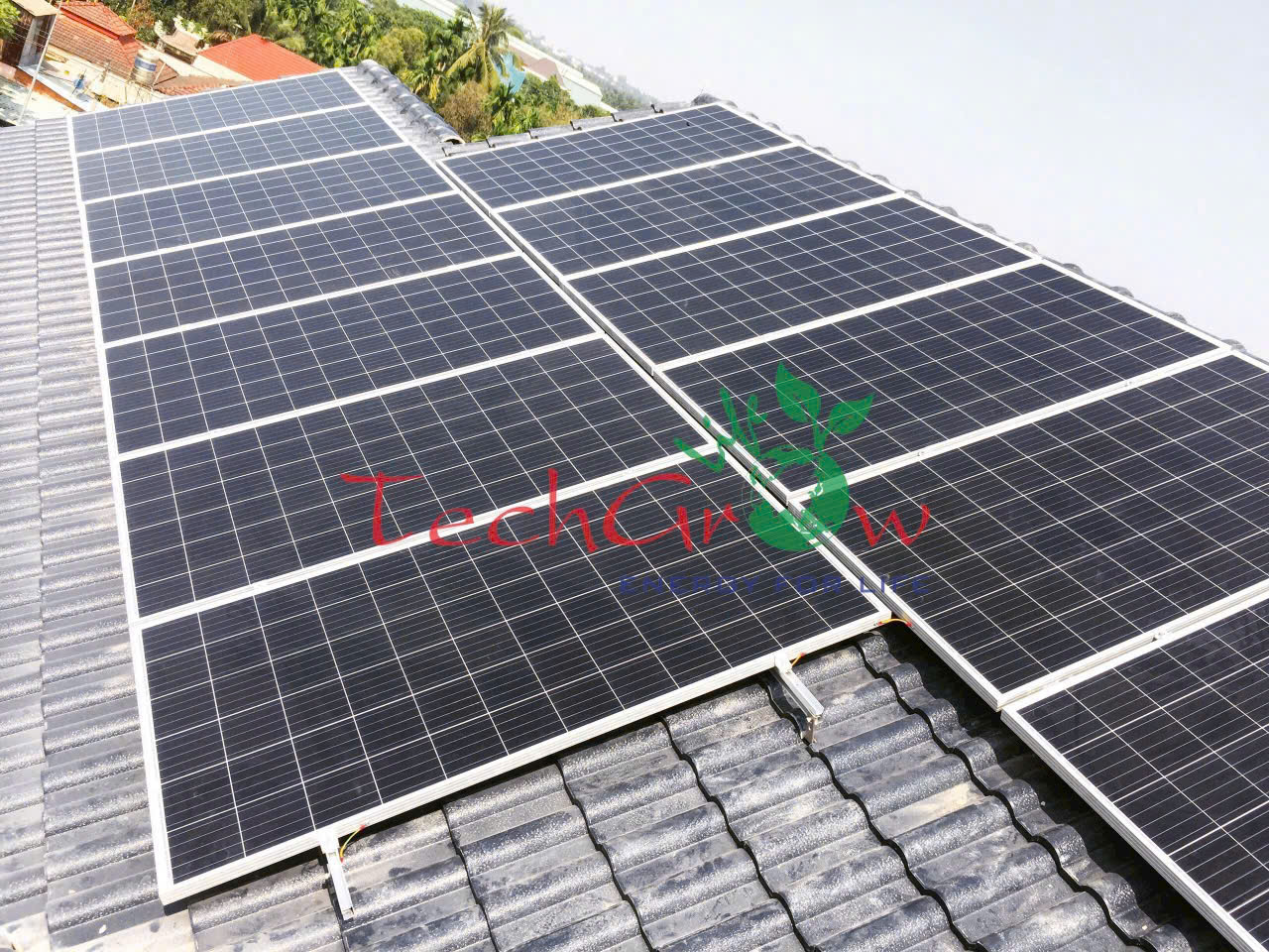 Quy Trình Lắp đặt điện năng lượng mặt trời tại Thuận An Chuyên Nghiệp của Life Techgrow