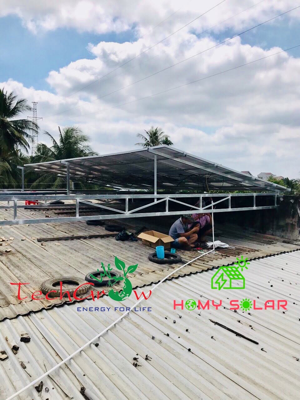 Các mô hình và cấu hình điện mặt trời nhà xưởng phổ biến