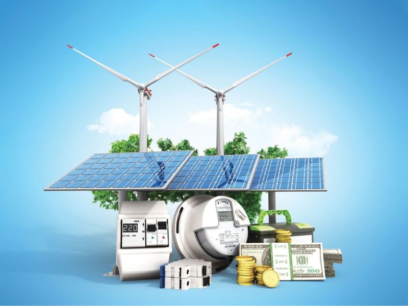 Kết hợp năng lượng mặt trời với thiết bị sử dụng điện hiệu quả